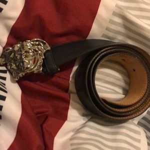 Men’s Versace belt.